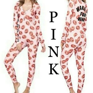 🆕PINK VS🍩DONUT ONESIE🍩Wake Up For What